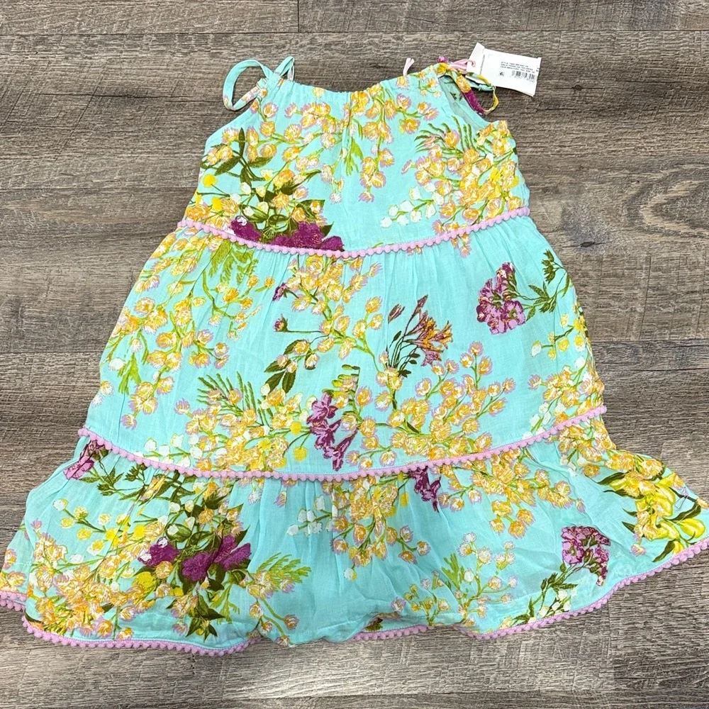 NWT Vineyard Vines Girls Tiered Halter Dress - XS